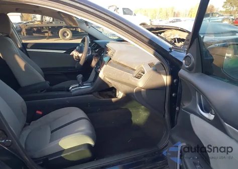 2018 Honda Civic Ex from USA, damaged, VIN 2HGFC2F75JH603686